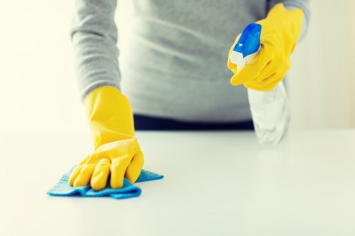 Kitchen and bathroom regular cleaning in a Bayswater property